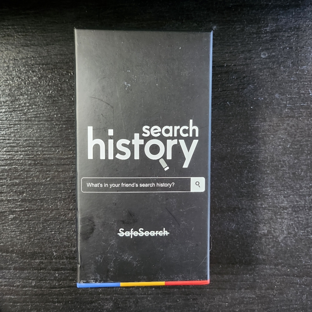 Search History Card Game - After Dark Edition Party Game